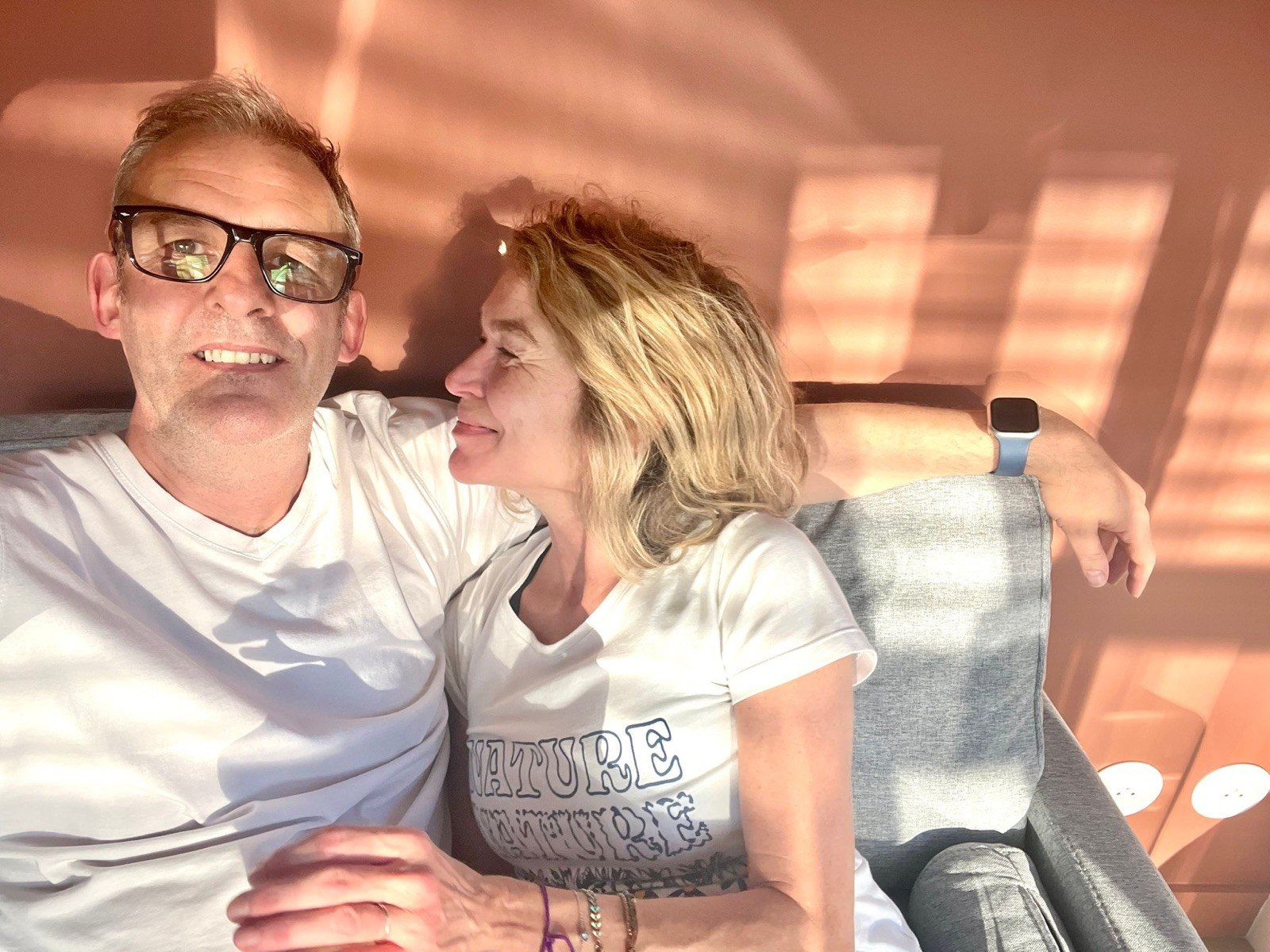 Christian et Kristina, hôtes de La Douce Maison